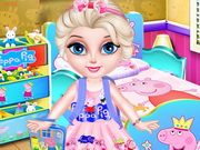 ترتيب غرفة الاطفال الصغار Baby Elsa's Peppa Pig Room