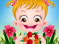 Baby Hazel Spring Time