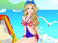 صورة Barbie Colorful Swimsuits Dress Up