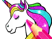 Coloring Book Unicorn