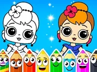 Coloring Dolls
