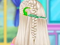 صورة Elsa Colorful Braid Hairstyle
