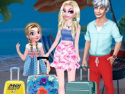 تلبيس الصديقات في اجازة الصيف Frozen Family's Summer Holiday
