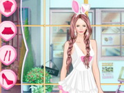 تلبيس الارنب Helen Cute Easter Bunny Dress