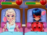 Ladybug And Elsa's First Aid