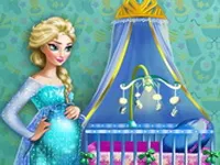 صورة Pregnant Elsa Baby Room Decoration