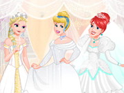العاب تصميم فساتين عرايس اميرات Princesses Bffs Wedding