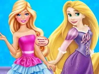 Rapunzel Christmas Party Prep