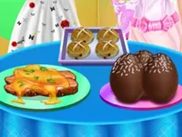 صورة Sisters Happy Easter Delicious Food 2
