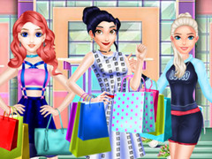 Shopping Mall Girl Winter Fashion Show